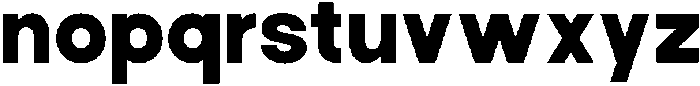 Perfect Corporate Extra Bold otf (700) Font LOWERCASE