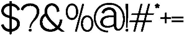 Perfect Corporate Light otf (300) Font OTHER CHARS