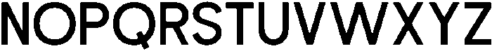 Perfect Corporate Medium otf (500) Font UPPERCASE
