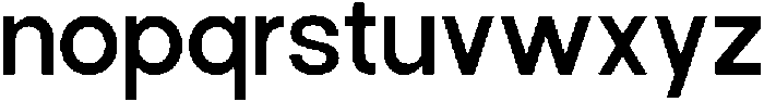 Perfect Corporate Medium otf (500) Font LOWERCASE