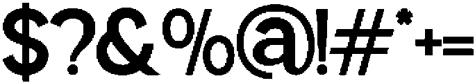 Perfect Corporate Semi Bold otf (600) Font OTHER CHARS