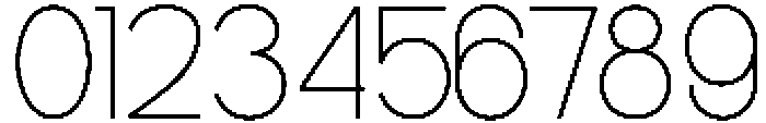 Perfect Corporate Thin otf (100) Font OTHER CHARS
