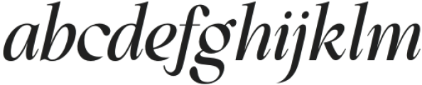 Perfect Dream Regular Italic otf (400) Font LOWERCASE