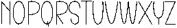 Perfect Minimalist Regular otf (400) Font UPPERCASE