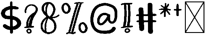 Perfect Regular otf (400) Font OTHER CHARS