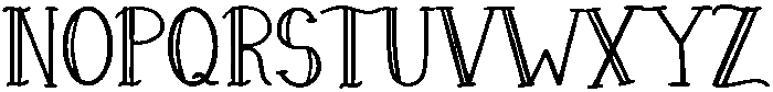 Perfect Regular otf (400) Font LOWERCASE