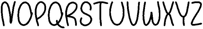 Perfect Regular otf (400) Font UPPERCASE