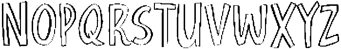 Perfect Relationship Outline otf (400) Font UPPERCASE