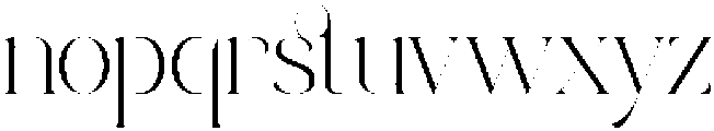 Perfect Romantic otf (400) Font LOWERCASE