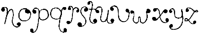 Perfect Sprouts Bud otf (400) Font LOWERCASE