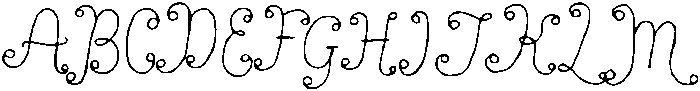 Perfect Sprouts Regular otf (400) Font UPPERCASE