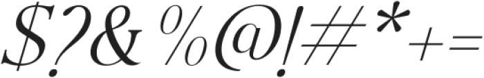 Perfect Strangers Italic otf (400) Font OTHER CHARS