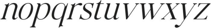 Perfect Strangers Italic otf (400) Font LOWERCASE