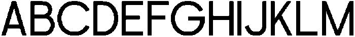 PerfectCorporate-Regular otf (400) Font UPPERCASE
