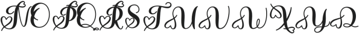 PerfectScript otf (400) Font UPPERCASE