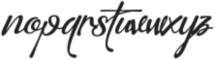 PerfectSignature-Italic otf (400) Font LOWERCASE