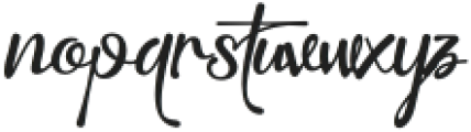 PerfectSignature otf (400) Font LOWERCASE