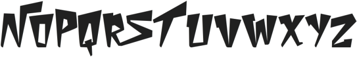 Perfectly Abstract Bold otf (700) Font LOWERCASE