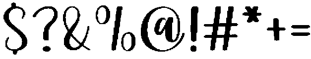 Perfectly Handmade Regular otf (400) Font OTHER CHARS