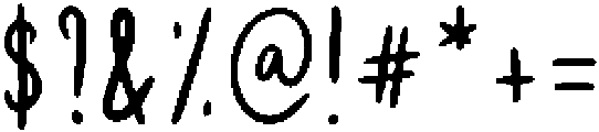 Perfectly Imperfect Regular otf (400) Font OTHER CHARS