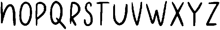 Perfectly Imperfect Regular otf (400) Font LOWERCASE