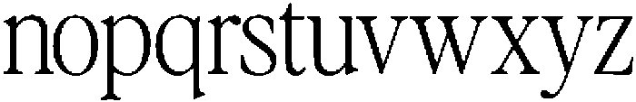 Perfectly Nineties Extralight otf (200) Font LOWERCASE