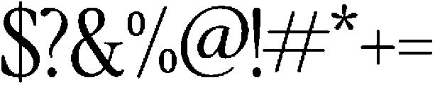Perfectly Nineties Light otf (300) Font OTHER CHARS