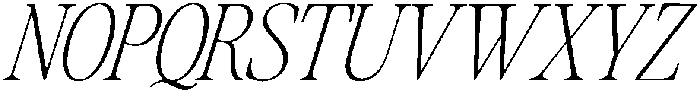 Perfectly Nineties Thin Italic otf (100) Font UPPERCASE