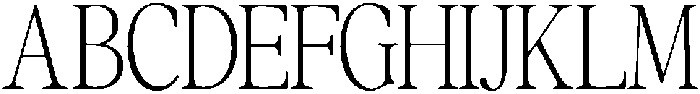 Perfectly Nineties Thin otf (100) Font UPPERCASE
