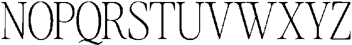 Perfectly Nineties Thin otf (100) Font UPPERCASE