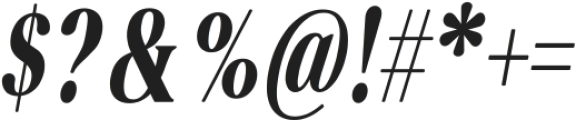 Perfectly Nostalgic Bold Italic Bold Italic ttf (700) Font OTHER CHARS