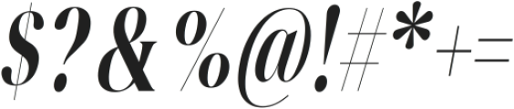 Perfectly Nostalgic Italic Italic ttf (400) Font OTHER CHARS