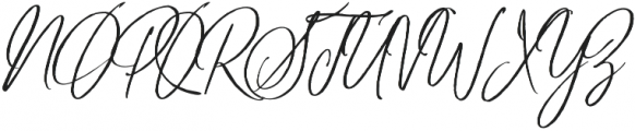 Perfectly Script otf (400) Font UPPERCASE