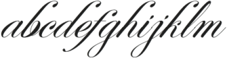 Perfecto Calligraphy Italic otf (400) Font LOWERCASE