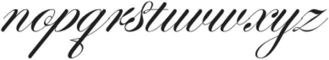 Perfecto Calligraphy Italic otf (400) Font LOWERCASE