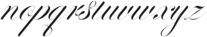 Perfecto Calligraphy Thin Italic otf (100) Font LOWERCASE