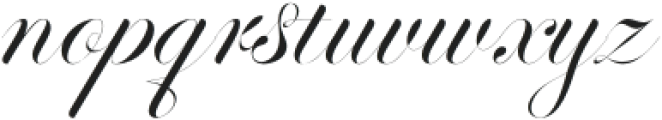 Perfecto Calligraphy Thin otf (100) Font LOWERCASE