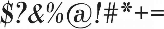 Pergamon Regular Italic otf (400) Font OTHER CHARS