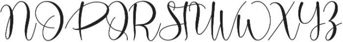 Perisha otf (400) Font UPPERCASE