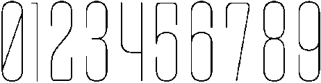 Perlu Thin otf (100) Font OTHER CHARS