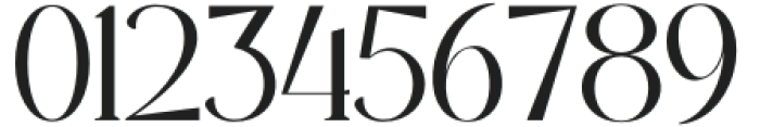 Permola Display Regular otf (400) Font OTHER CHARS