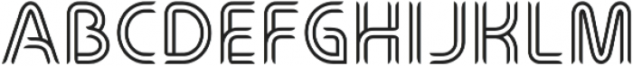 Perneon Regular otf (400) Font LOWERCASE