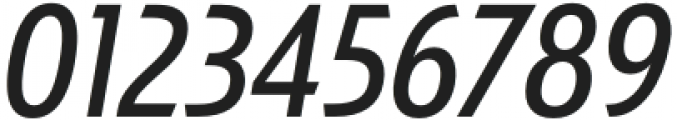 Pershal Cond Medium Italic otf (500) Font OTHER CHARS