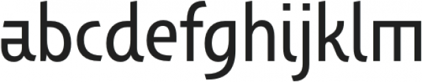 Pershal Cond Regular otf (400) Font LOWERCASE