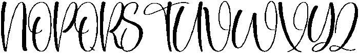 Personal Regular otf (400) Font UPPERCASE