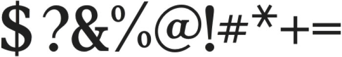 Perth Serif otf (400) Font OTHER CHARS