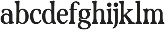 Perth Serif otf (400) Font LOWERCASE