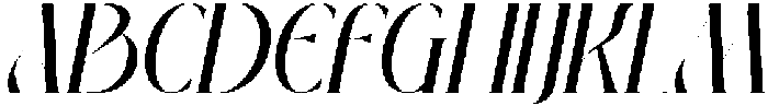 Peskia Bold Oblique otf (700) Font UPPERCASE