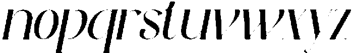 Peskia Bold Oblique otf (700) Font LOWERCASE