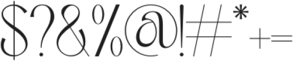 Peskia-Bold otf (700) Font OTHER CHARS